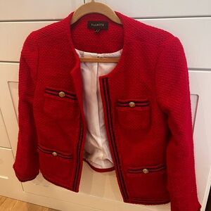 Talbots Women's Vibrant Red Blazer
